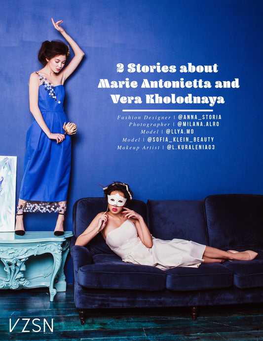 2 STORIES ABOUT MARIE ANTONIETTA AND VERA KHOLODNAYA
